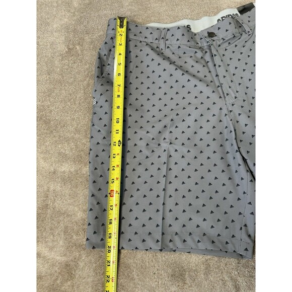 Adidas Men's ULTIMATE 365 Adidas Badge of Sport Print Logo Golf Shorts 38 - Picture 6 of 14